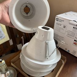 Recessed Ceiling Light Trim Rings / Baffles (6” &4”) 
