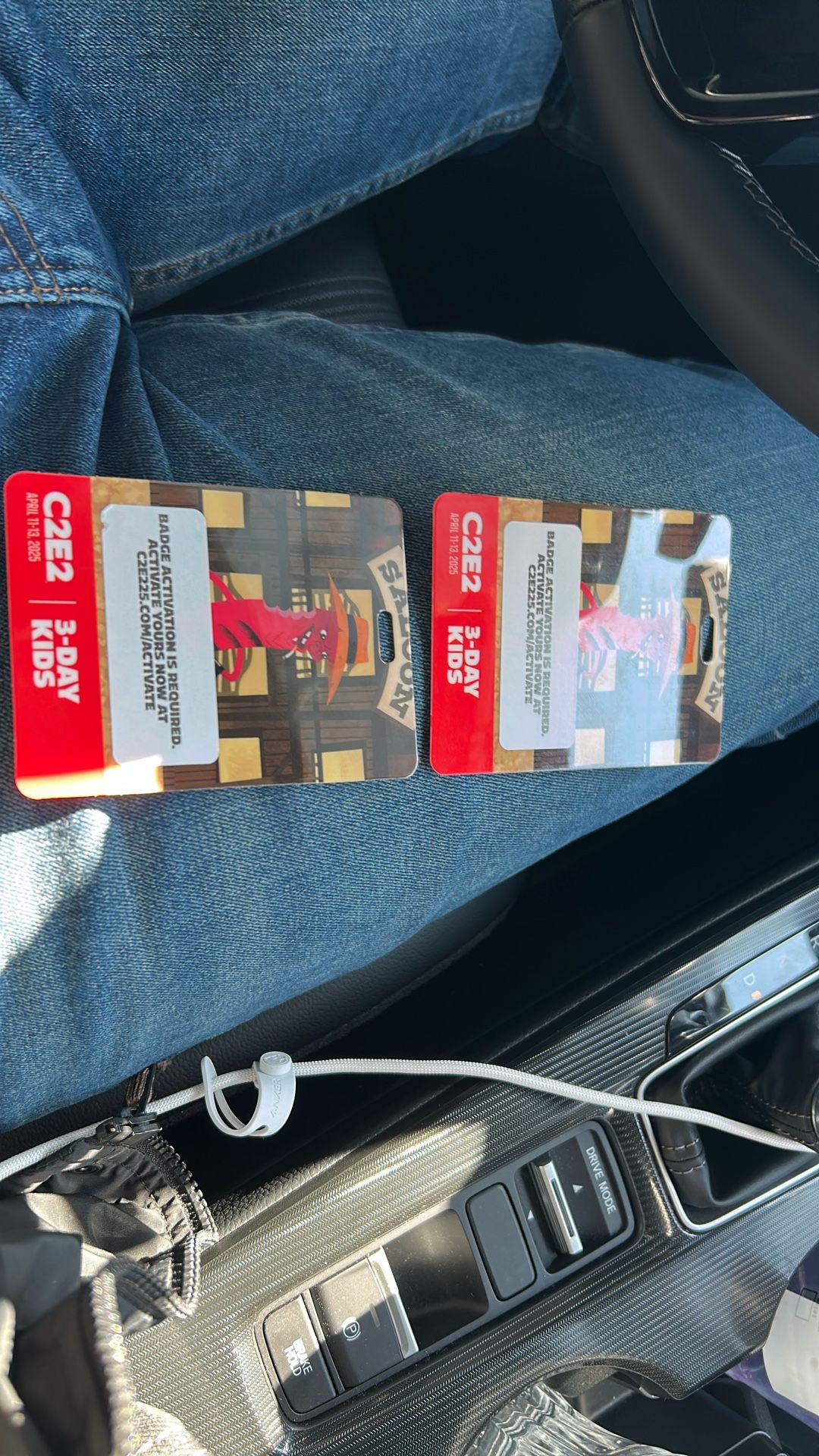 Comic Con Tickets 