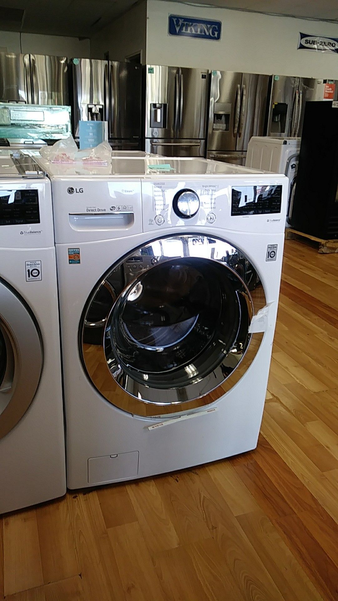 NEW LG STEAM WASHER ONLY