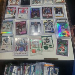 Lots Of Sports Card  Basketball, Baseball, Foot Patch Auto Numberd Cards For Sale 