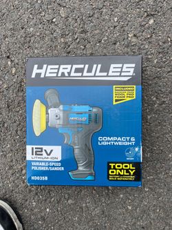 Hercules Polisher/Sander