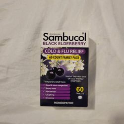 Sambucol Black Elderberry 60 Pieces