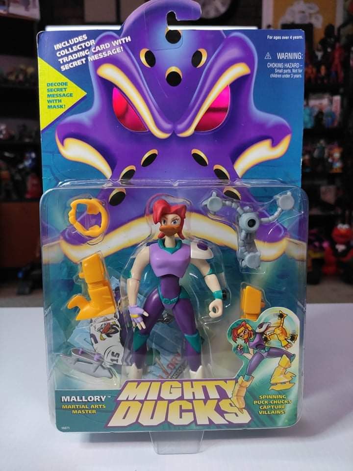Mighty Ducks 1996 Mallory Martial Arts Master( 3 Figures 