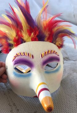 La NOUBA , máscara adquirida en CIRQUE de SOLEIL