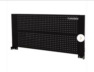 Husky
46 in. Black Steel Pegboard Attachment