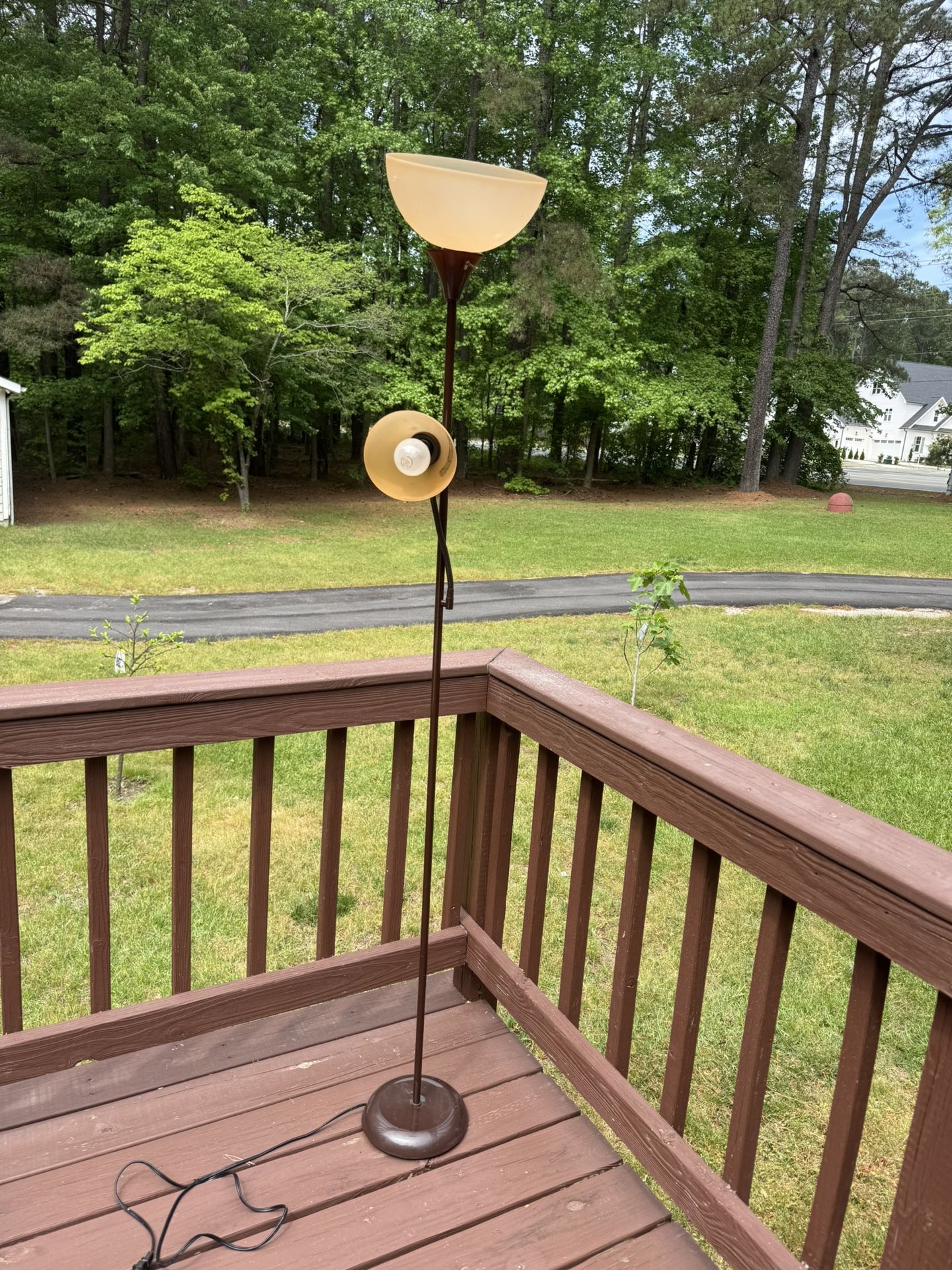 Mainstays 72'' Combo Floor Lamp With Reading Lamp