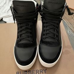 Burberry High Top Sneakers 