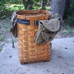 Vintage Trappers Basket, Excellent Condition All Original