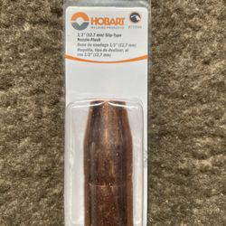 Hobart Slip-On MIG Welding Nozzle, 1/2in., Model# 770544