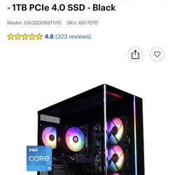 GAMING PC WITH KEYBORED AND MOUSE 