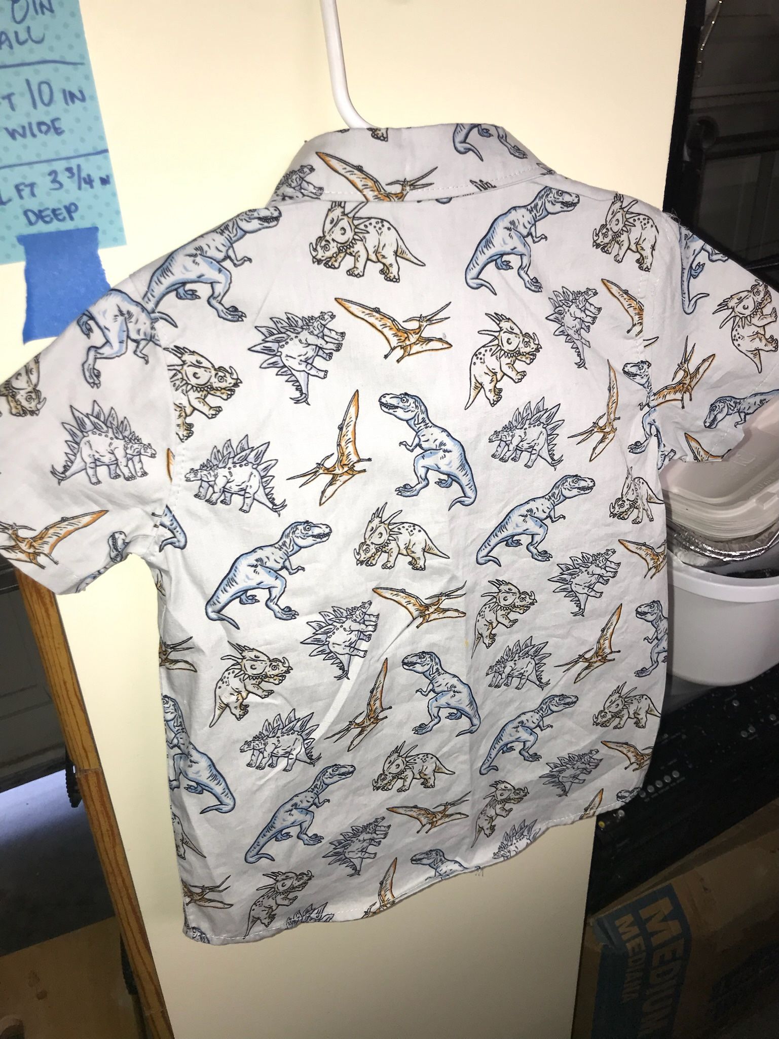 Two Brooklyn Boys Button Up Dinosaur 🦕 Shirt Size 5 Toddler