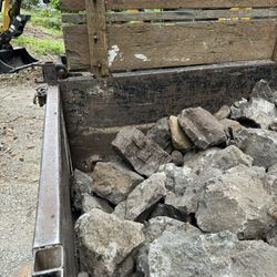 Free landscape rocks DELIVERED