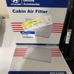 Qty Of 2 Hyundai Genesis Air cabin Filters Part # 2SF79 AQ000