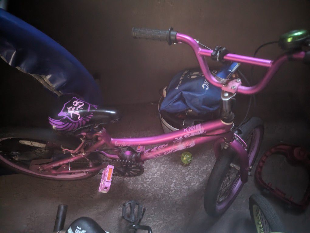 BMX Bike 20" Purple Pink