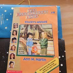 Babysitters Club #18 "Stacey's Mistake" Paperback