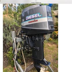 2002 Yanmar diesel outboard 36 Hp