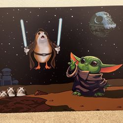 Star Wars Baby Yoda Vs Gorg