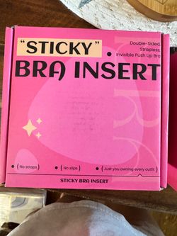 Sticky Bra Insert Double-Sided Strapless Push Up