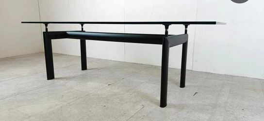 Glass & Metal Dinning Table