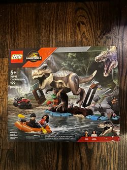 Brand New LEGO Jurassic World T. rex River Escape (Item 76975)