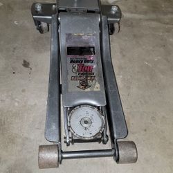 PITTSBURGH 3 Ton Low-Profile Floor Jack with RAPID PUMP