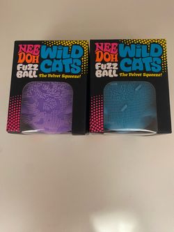 Nee Doh Wild Cats Fuzz Ball