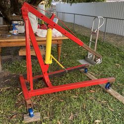 Heavy Duty Engine Lift 5 Ton .