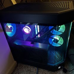 iBUYPOWER Y60 Black Gaming PC Computer Desktop Y60BA9N47TS03 (AMD Ryzen 9 7900X CPU, NVIDIA GeForce RTX 4070 Ti Super 16GB GPU, 32GB DDR5 RGB 5200MHz 