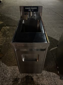 Stainless Steel Dump Sink 