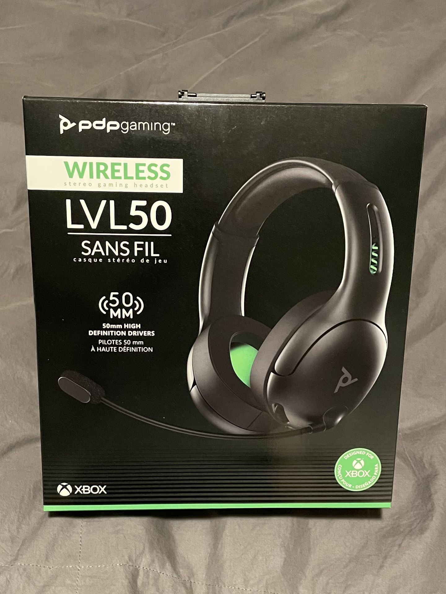 🎧 Xbox pdp gaming LVL50 wireless headphones for Xbox Series X | S, Xbox one, & Windows 10