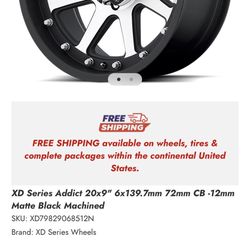 XD 798 20 Inch Wheels 