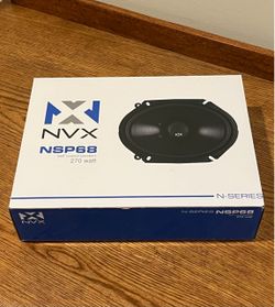 Brand New NVX NSP68 6x8" Coaxial Speakers | 270W