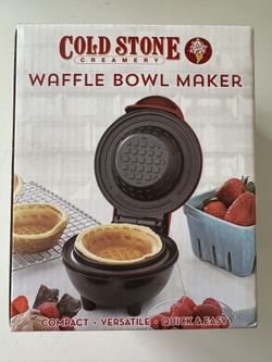 Cold Stone Creamery Mini Waffle Maker
