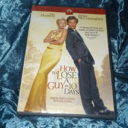 HOW TO LOOSE A GUY IN 10 DAYS on DVD 