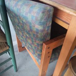 Wooden Table Square With 4 Chairs