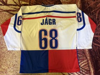 Jaromir Jagr Czech National Hockey Jersey 
