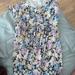 Derek Heart Maternity Floral Dress – Size M 