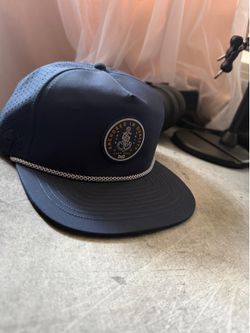 Navy Snapback Hat  Melin