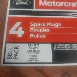 Brand New 8 Motorcraft Ford Spark Plugs In Sealed Boxes 