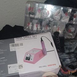 Full Nail Kit, With Nail Drill