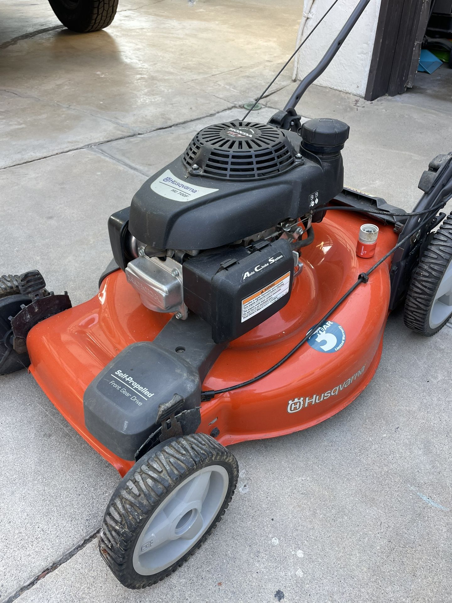 Husqvarna HU700F 22-in Gas Self-propelled with 160-cc with Honda