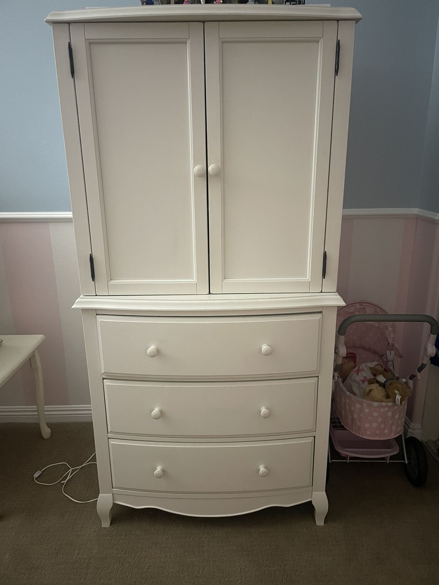 Pottery Barn Teen Armoire Large Dresser Furniture