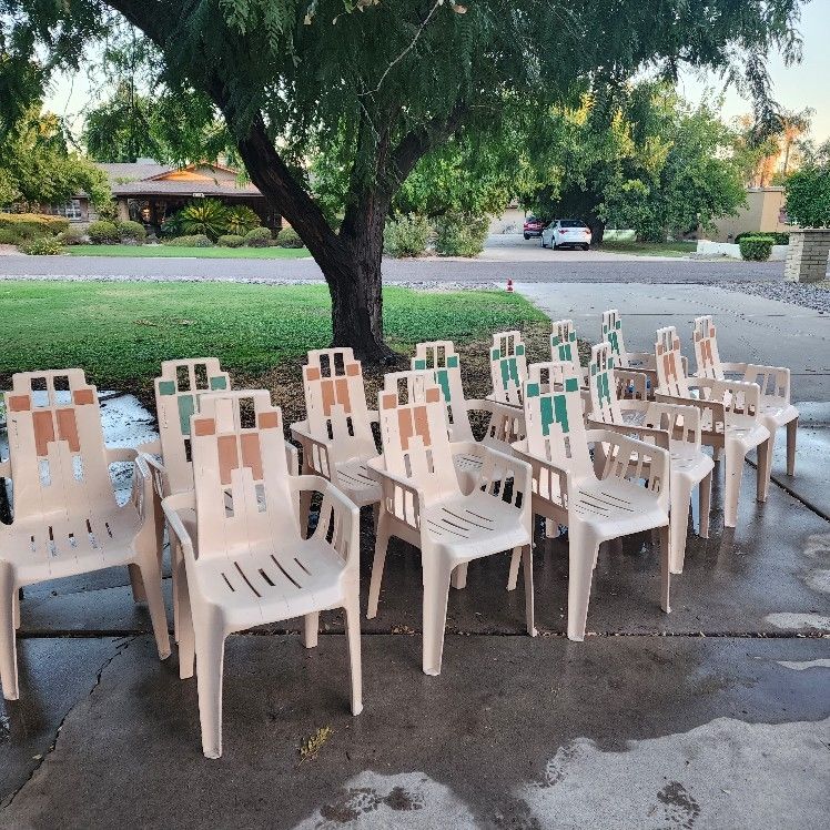 Vintage Henry Massonnet Pierre Paulin Garden Chairs