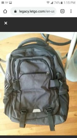 2 Black Travel Backpacks