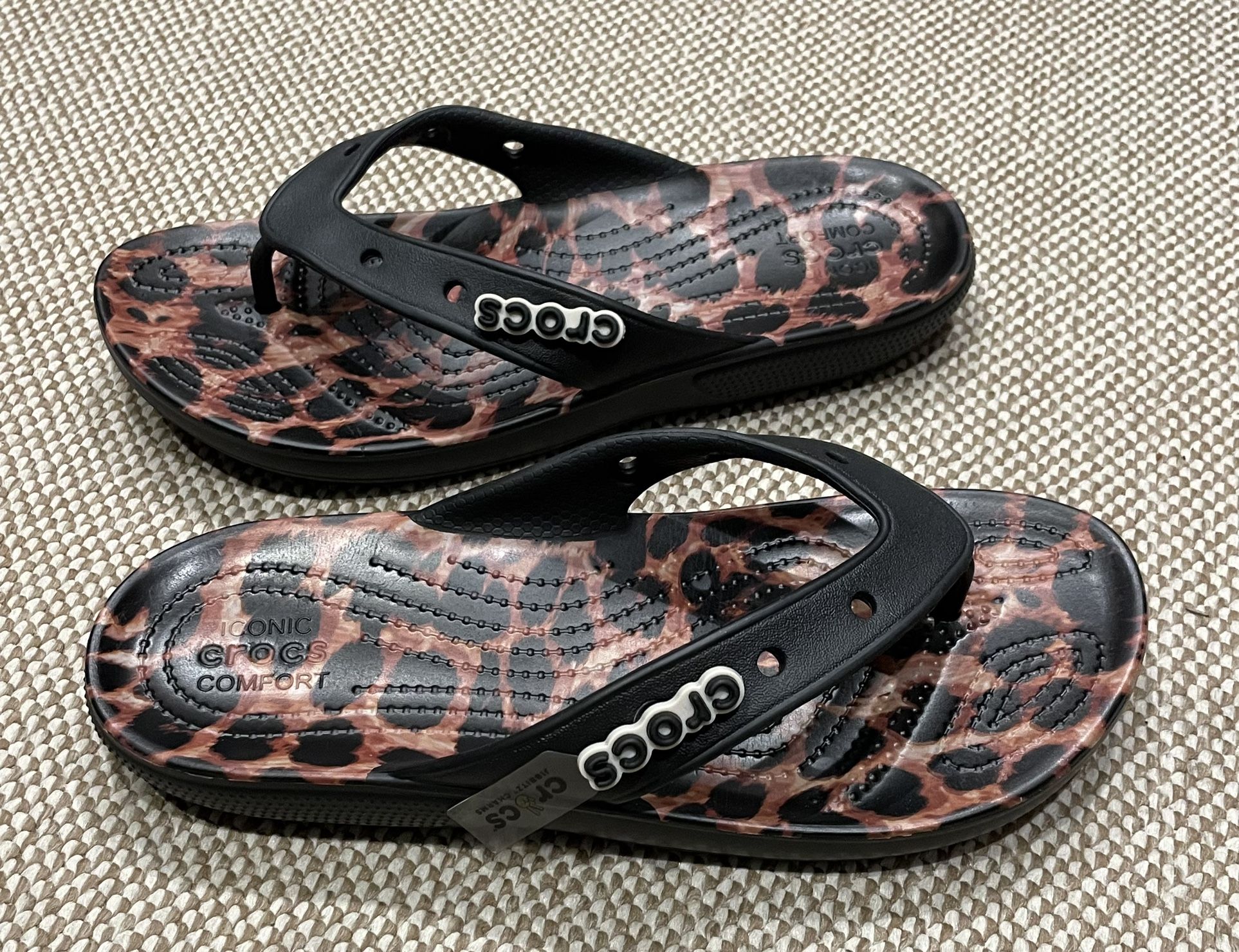 Crocs Classic Animal Remix Iconic Comfort Flip Flops Crocs Classic Animal Remix Slip On Flip Flops | Mercari main image 3