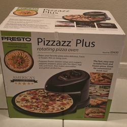 Presto Pizzazz Plus Rotating Pizza Oven BRAND NEW 