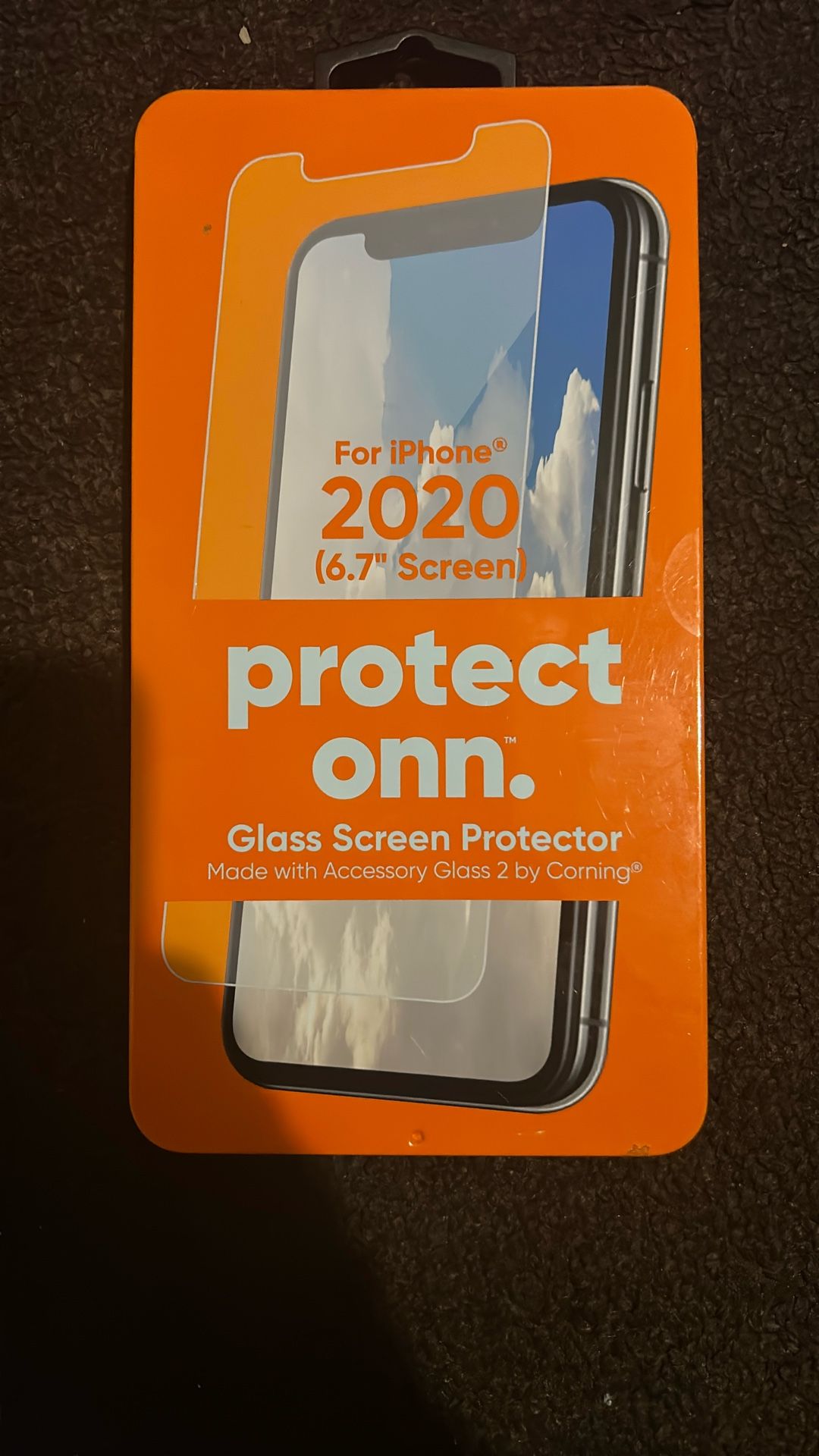 onn. iPhone 2020 6.7” Inch Screen Protector