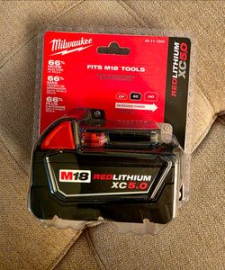 Milwaukee M18 RedLithium XC5.0 Battery