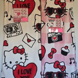 ♥️ Hello Kitty Valentine's Blanket ♥️