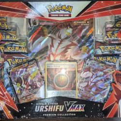 Pokemon Urshifu Vmax Premium Collection Box